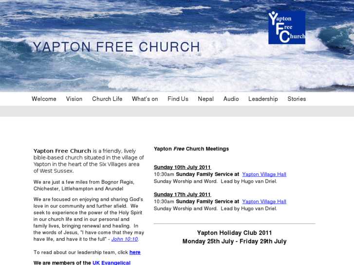 www.yaptonfreechurch.com