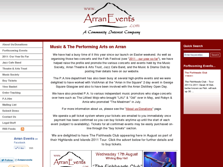 www.arranevents.com