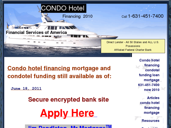 www.condo-hotel-mortgage.com