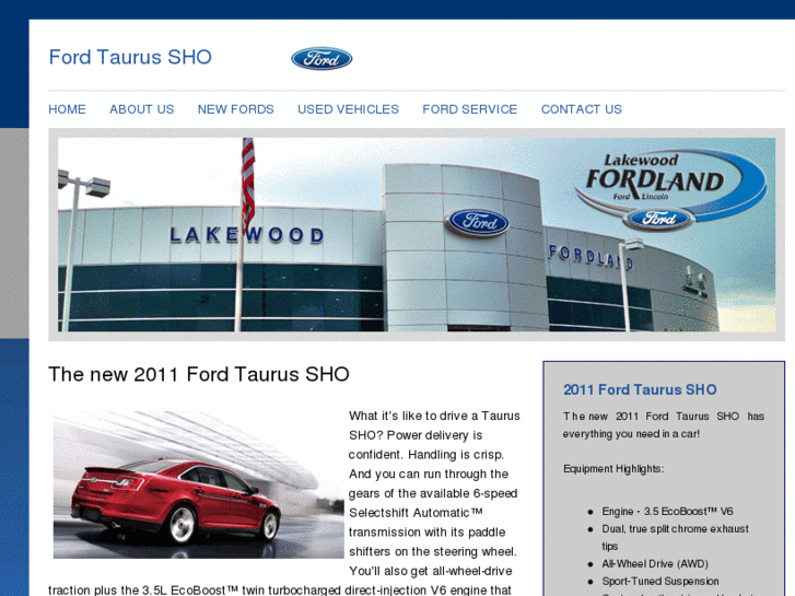 www.ford-taurus-sho.com