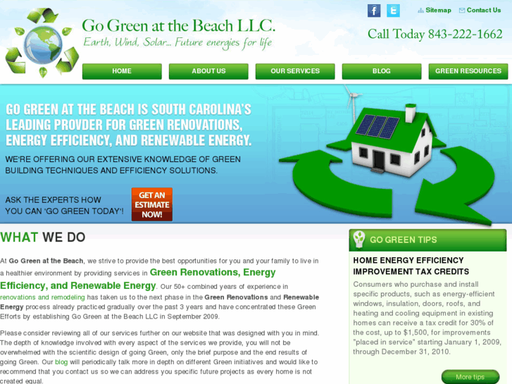 www.gogreenatthebeachsc.com