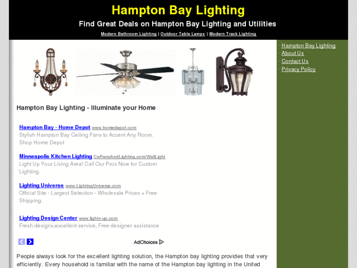 www.hamptonbaylighting.org