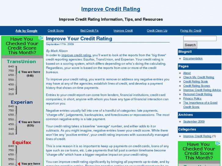 www.improvecreditrating.org