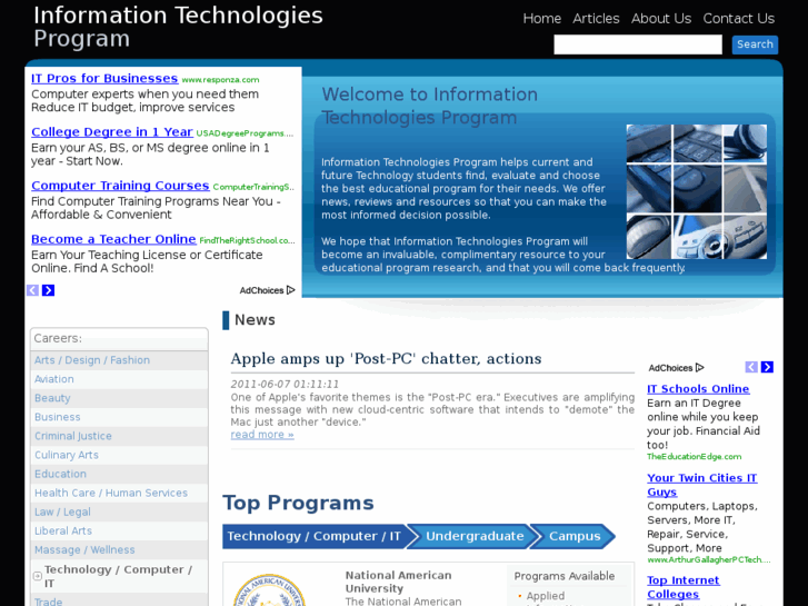 www.informationtechnologiesprogram.com