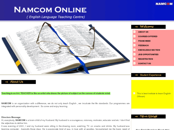 www.namcomonline.com