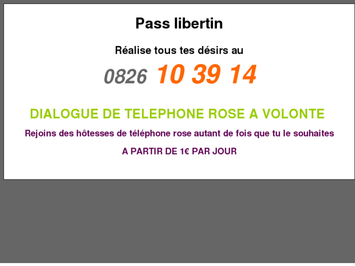 www.pass-libertin.com