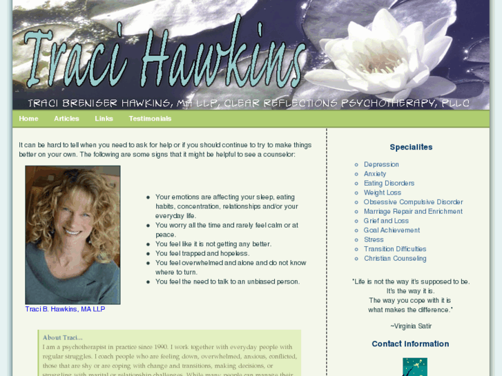 www.tracihawkins.com