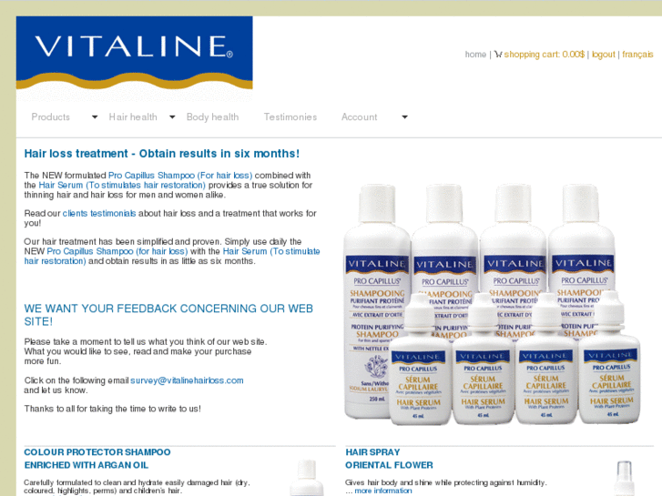 www.vitalinehairloss.com