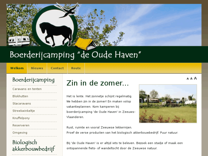 www.boerderijcampingoudehaven.nl