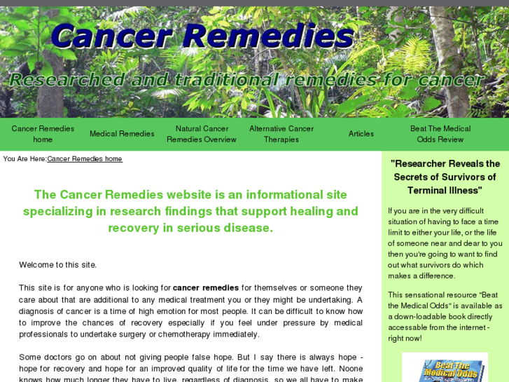 www.cancerremedies.org