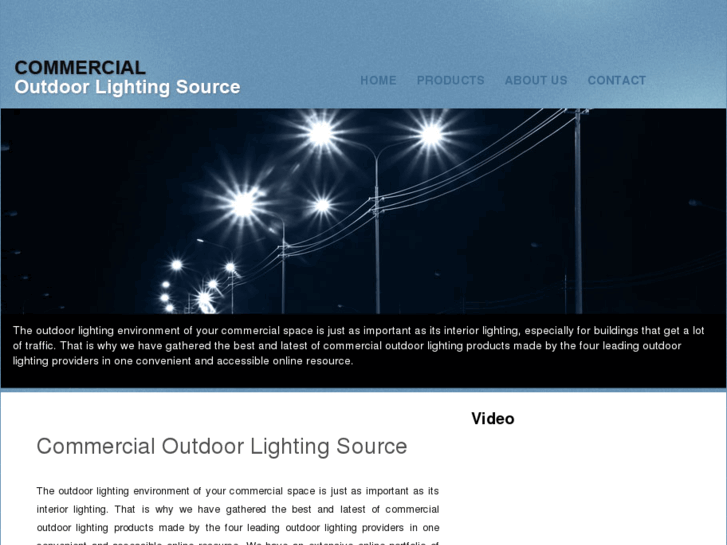 www.commercialoutdoorlightingsource.com