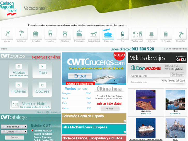 www.cwt-vacaciones.com