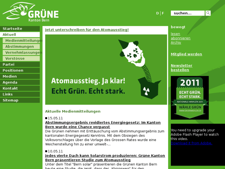 www.gruenebern.ch