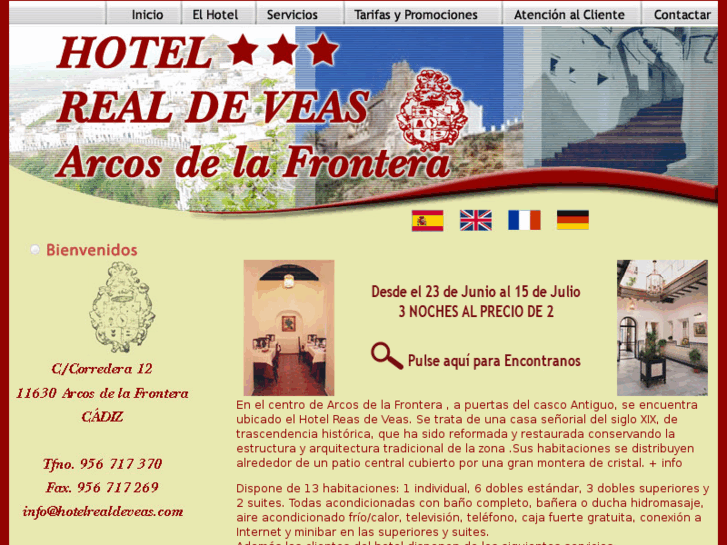 www.hotelrealdeveas.com