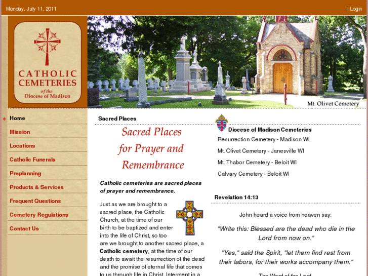 www.madisondiocesecemeteries.com