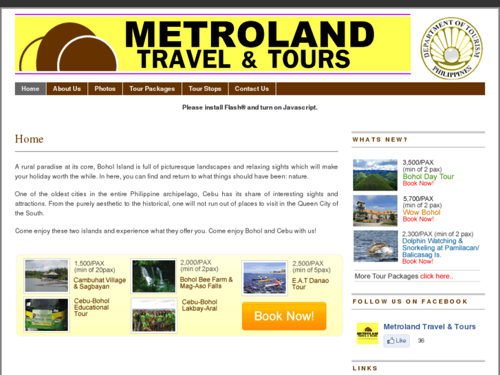 www.metrolandtours.com