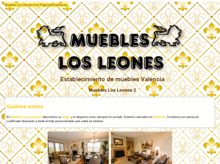 www.muebleslosleones.es