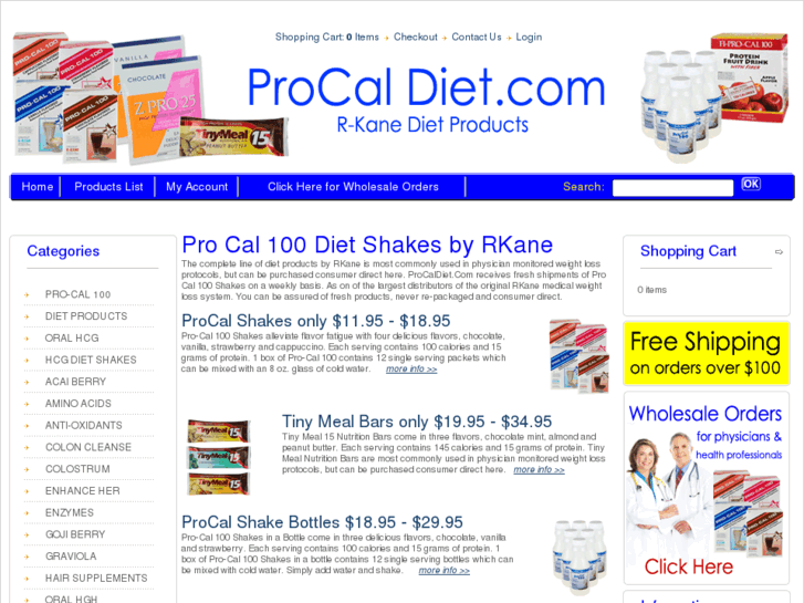 www.procaldiet.com