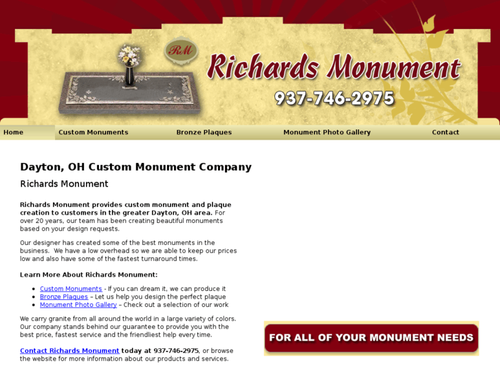 www.richardsmonumentoh.com