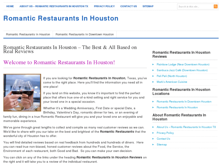 www.romanticrestaurantsinhouston.com