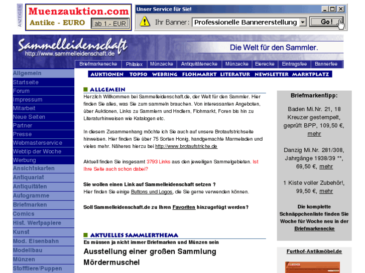 www.sammelleidenschaft.de