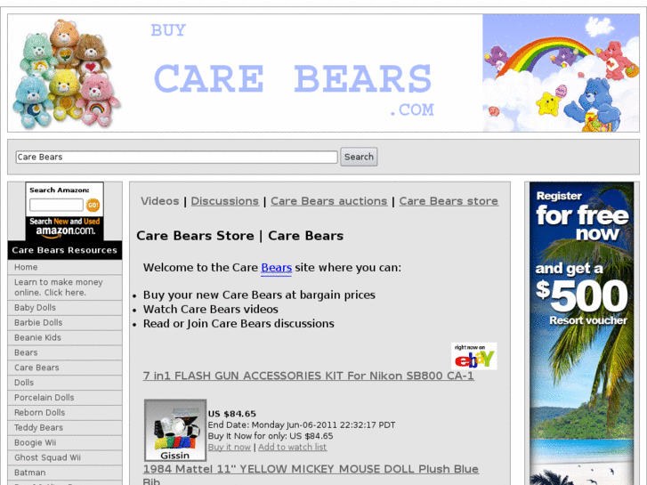 www.buycarebears.com