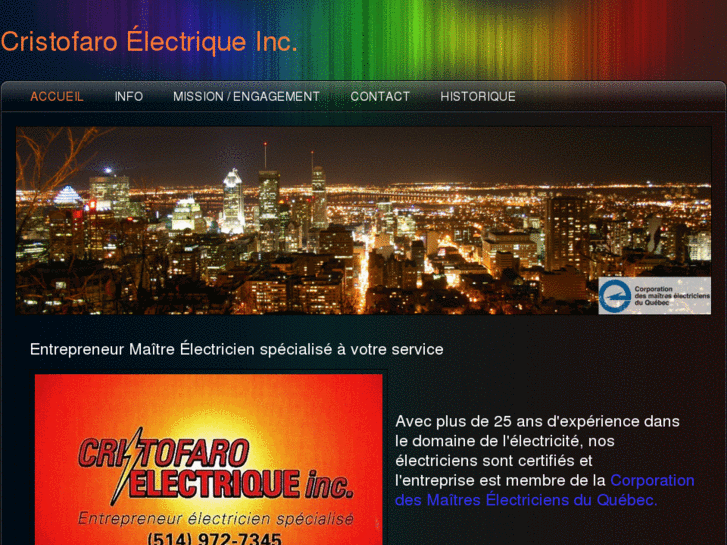 www.cristofaroelectrique.com