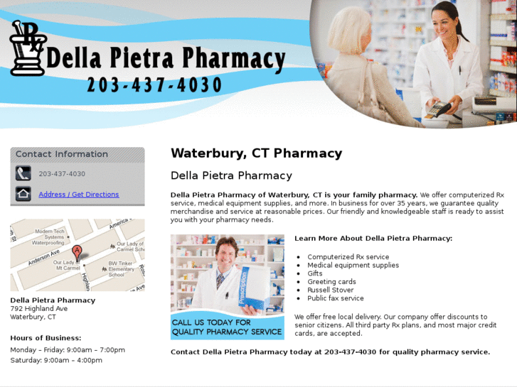 www.dellapietrapharmacy.net