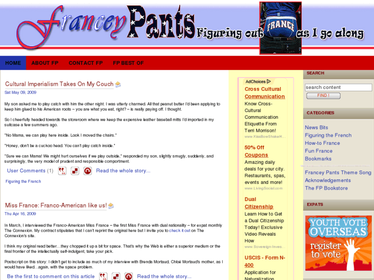 www.franceypants.com