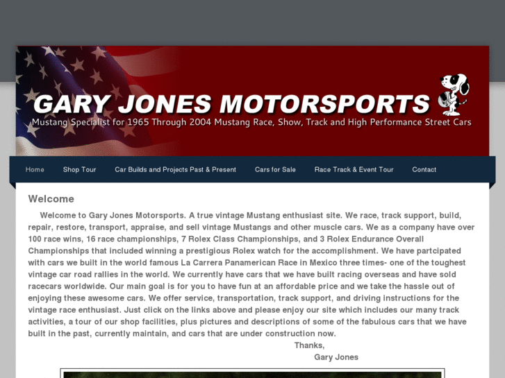 www.garyjonesmotorsports.net