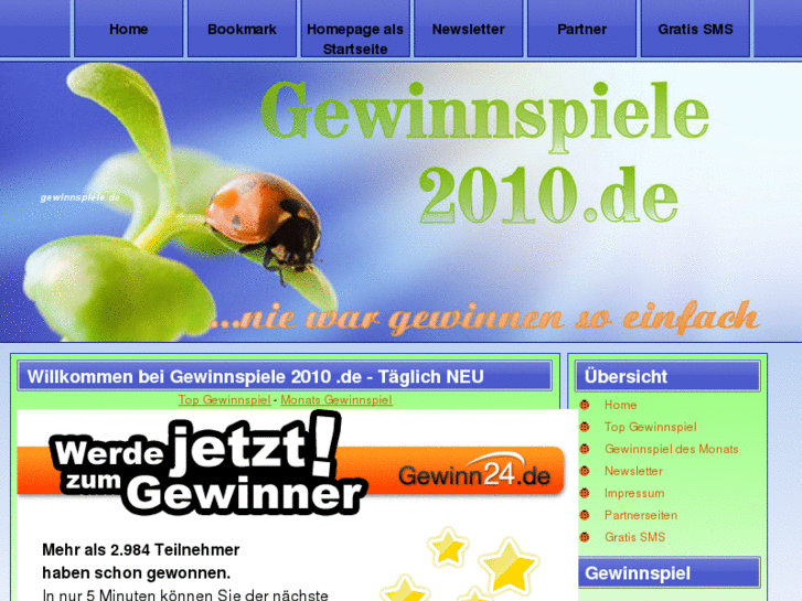 www.gewinnspiele2010.de