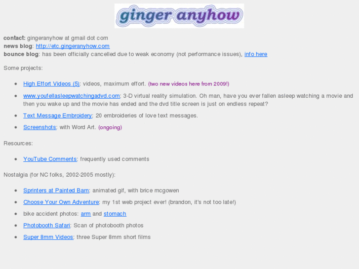 www.gingeranyhow.com