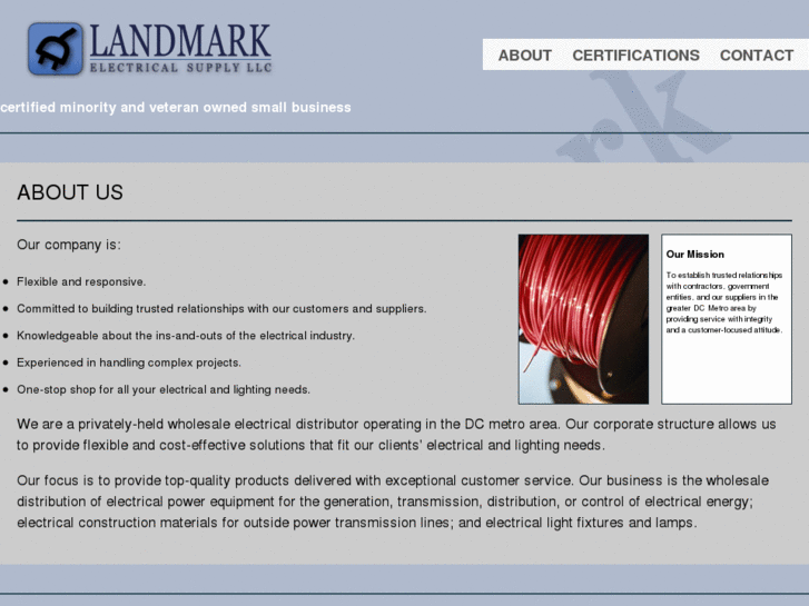 www.landmarkelectricalsupply.com