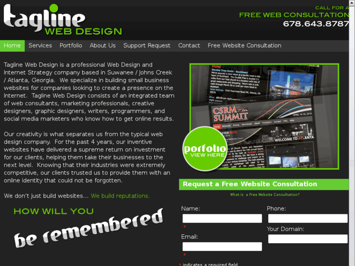 www.taglinewebdesign.com