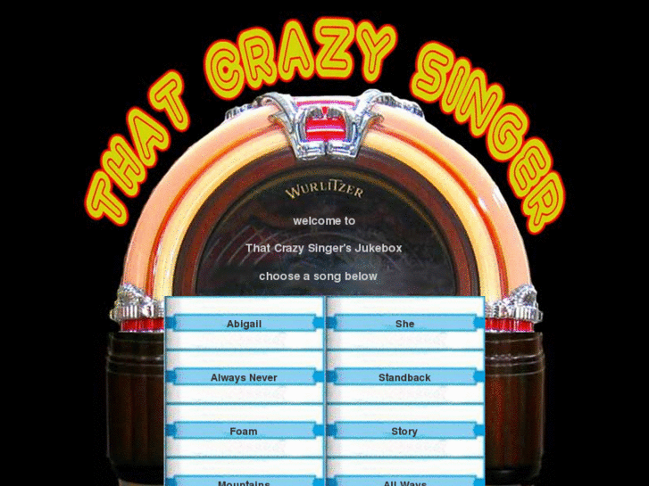 www.thatcrazysinger.com