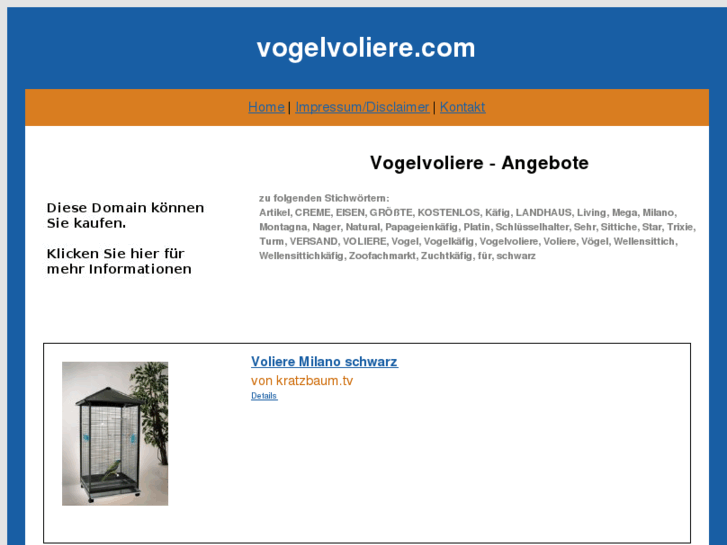 www.vogelvoliere.com