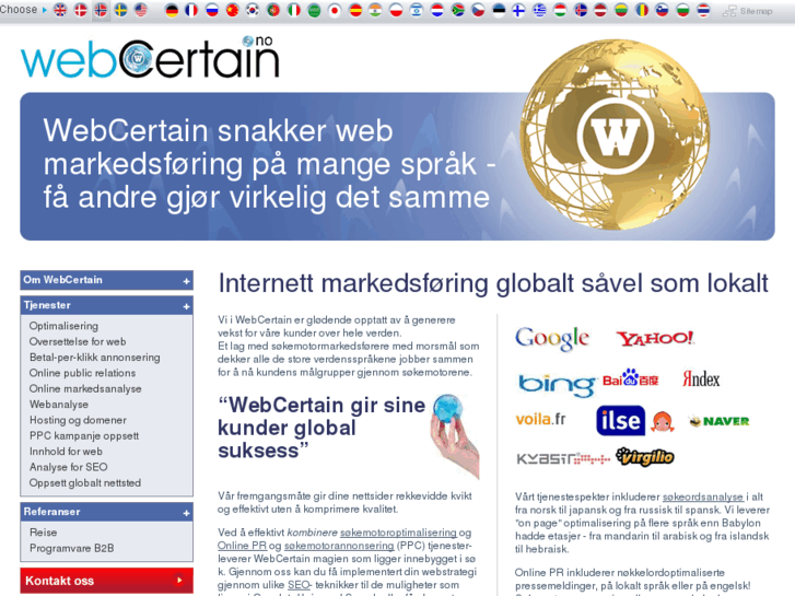 www.webcertain.no