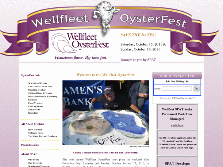 www.wellfleetoysterfestival.com