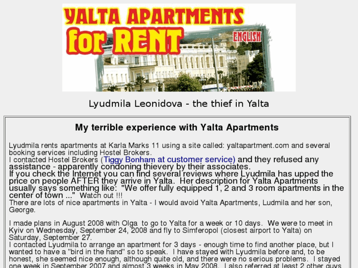 www.yalta-apartments.com