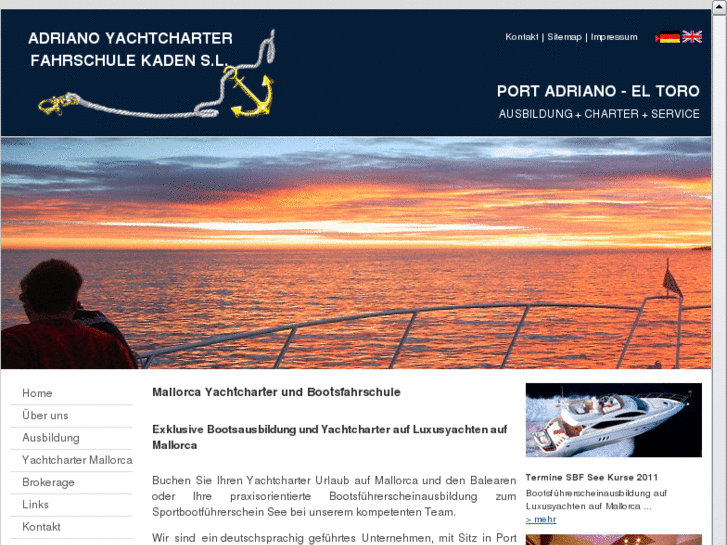 www.adriano-yachtcharter.com