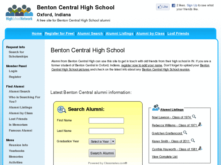 www.bentoncentralhighschool.com