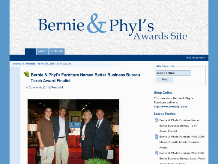 www.bernieandphylsawardssite.com