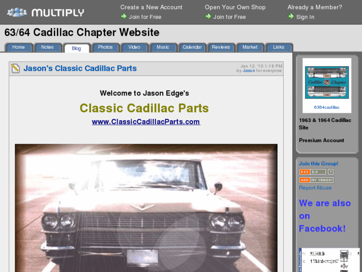 www.classiccadillacparts.com