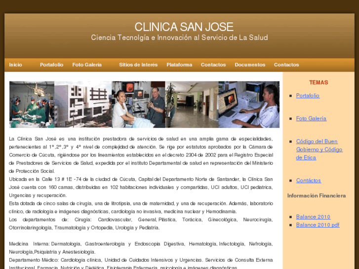 www.clinicasanjosedecucuta.com