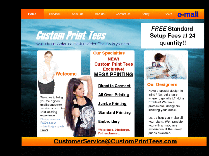 www.customprinttees.com