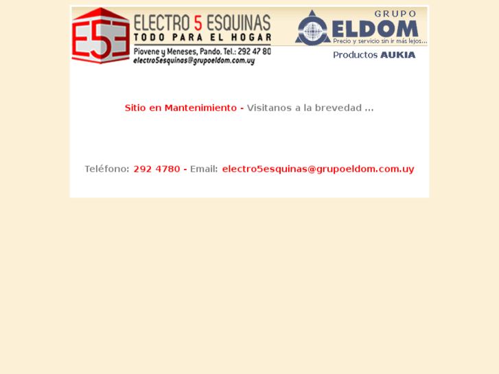 www.electro5esquinas.com.uy