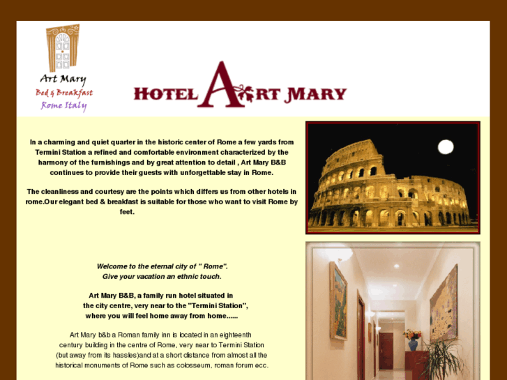 www.hotelartmary.net