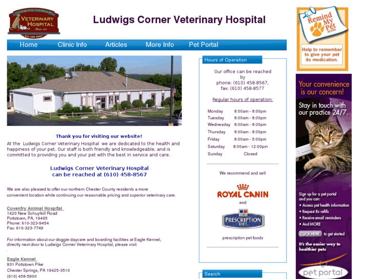 www.ludwigscornervet.net