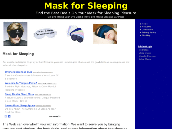 www.maskforsleeping.com