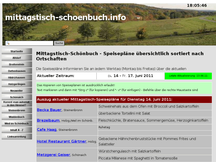 www.mittagstisch-schoenbuch.info